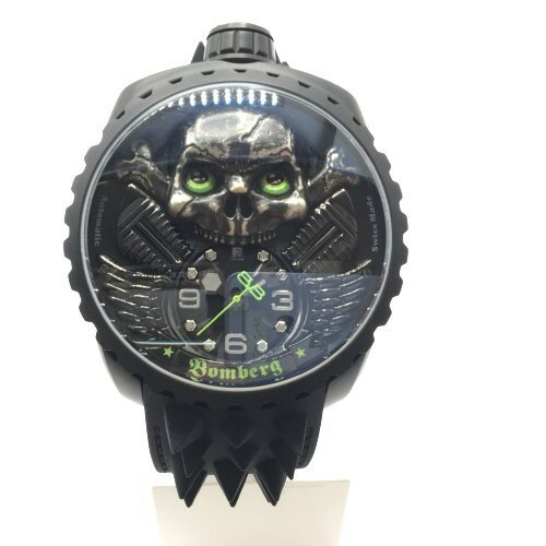 BOMBERG(ボンバーグ)　スカルライダー　腕時計　250本限定　Aランク