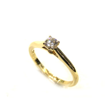 Cartier(カルティエ)ソリテールリング リング 指輪 K18YG(イエローゴールド) D0.23ct 2.5g ランクA
