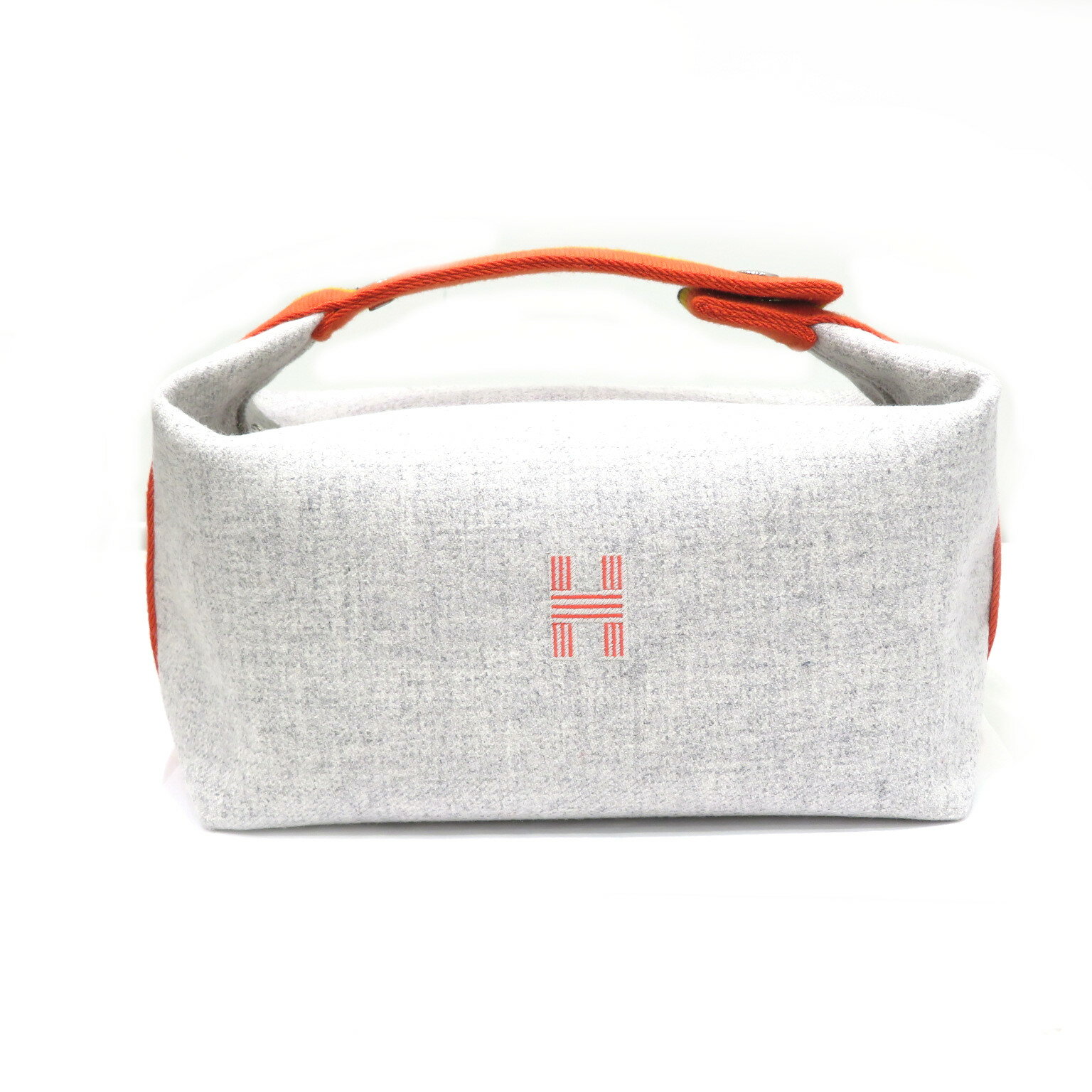 HERMES (エルメス) ブリッドアブラック グレー ウールのサムネイル