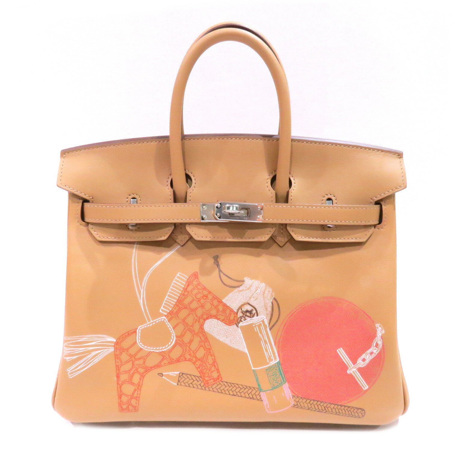 HERMES （エルメス) バーキン25 インアンドアウト チャイ/SV金具 スイフトのサムネイル