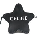 セリーヌ ショルダーバッグ（レディース） CELINE(セリーヌ) プリント スモール エトワール ショルダーバッグ 198763 ブラック レザー ランクA レディース メンズ メッセンジャーバッグ 小さめ 斜めがけ 大人 ブランド シンプル おしゃれ オシャレ カバン かばん 送料無料