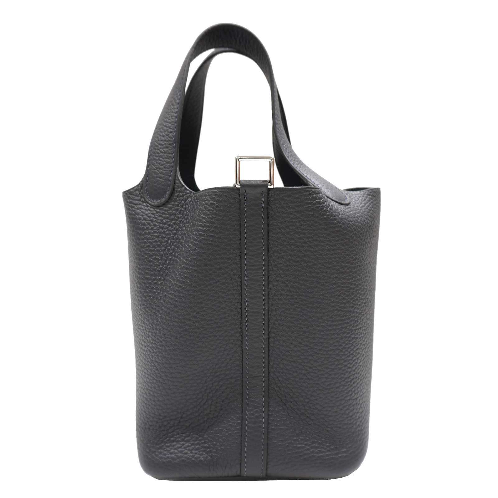 HERMES (エルメス) ピコタンPM ハンドバッグ トートバッグ キャバン/SV金具 トリヨン B刻印 未使用品 レディース メンズ 大人 ブランド シンプル おしゃれ オシャレ カバン かばん 送料無料のサムネイル