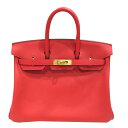 HERMES (エルメス) バーキン25 B刻印(2023年) レッド...(4)