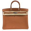 HERMES (エルメス) バーキン40 ハンドバッグ ゴールド/シル...(4)