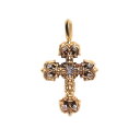 CHROME HEARTS(クロムハーツ) フィリグリークロスタイニーチャーム 22K・ダイヤ ネックレス ペンダント トップ チャーム R197