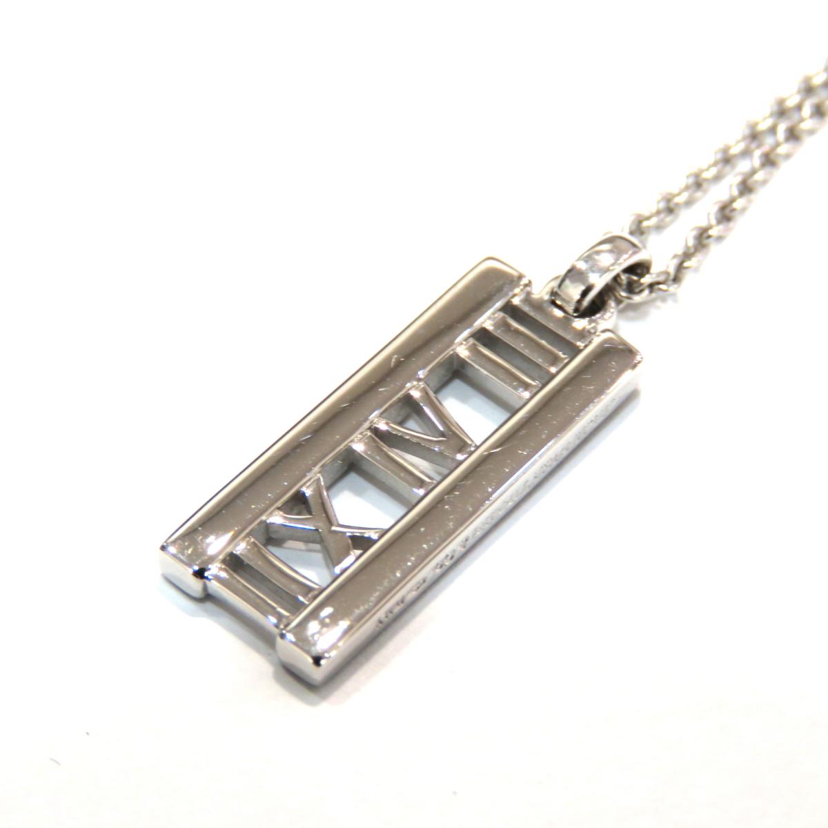 Tiffany Co ティファニー オープンアトラスバーダイヤ ネックレス レディース ネックレス K18wg 750 ホワイトゴールド ダイヤモンド ランクa Cruru ブランドクルル店 Tiffany Co ティファニー オープンアトラスバーダイヤ ネックレス レディース ネックレス K18wg 750 ホワイトゴールド ダイヤモンド ランクa Cruru ブランドクルル店