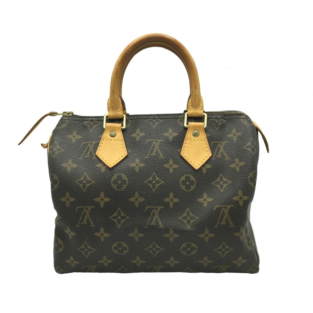 【楽天市場】LOUIS VUITTON(ルイ・ヴィトン)/スピーディ25/ハンドバッグ/茶系/ゴールド金具/キャンバス/【ランクB