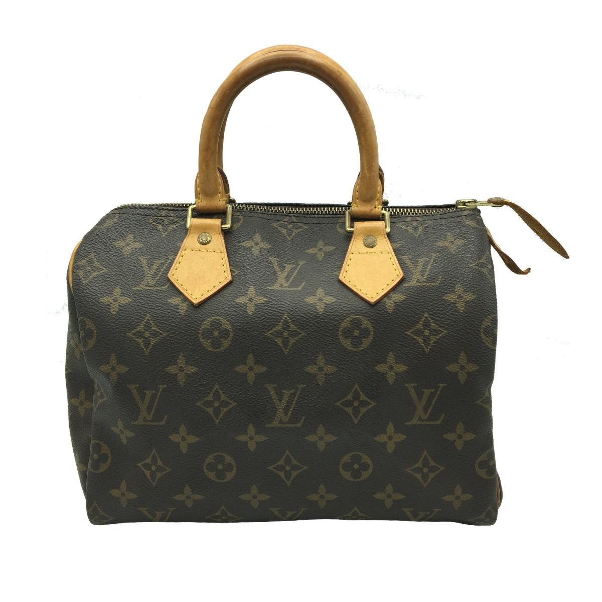 【楽天市場】LOUIS VUITTON(ルイ・ヴィトン)/スピーディ25/ハンドバッグ/茶系/ゴールド金具/キャンバス/【ランクB