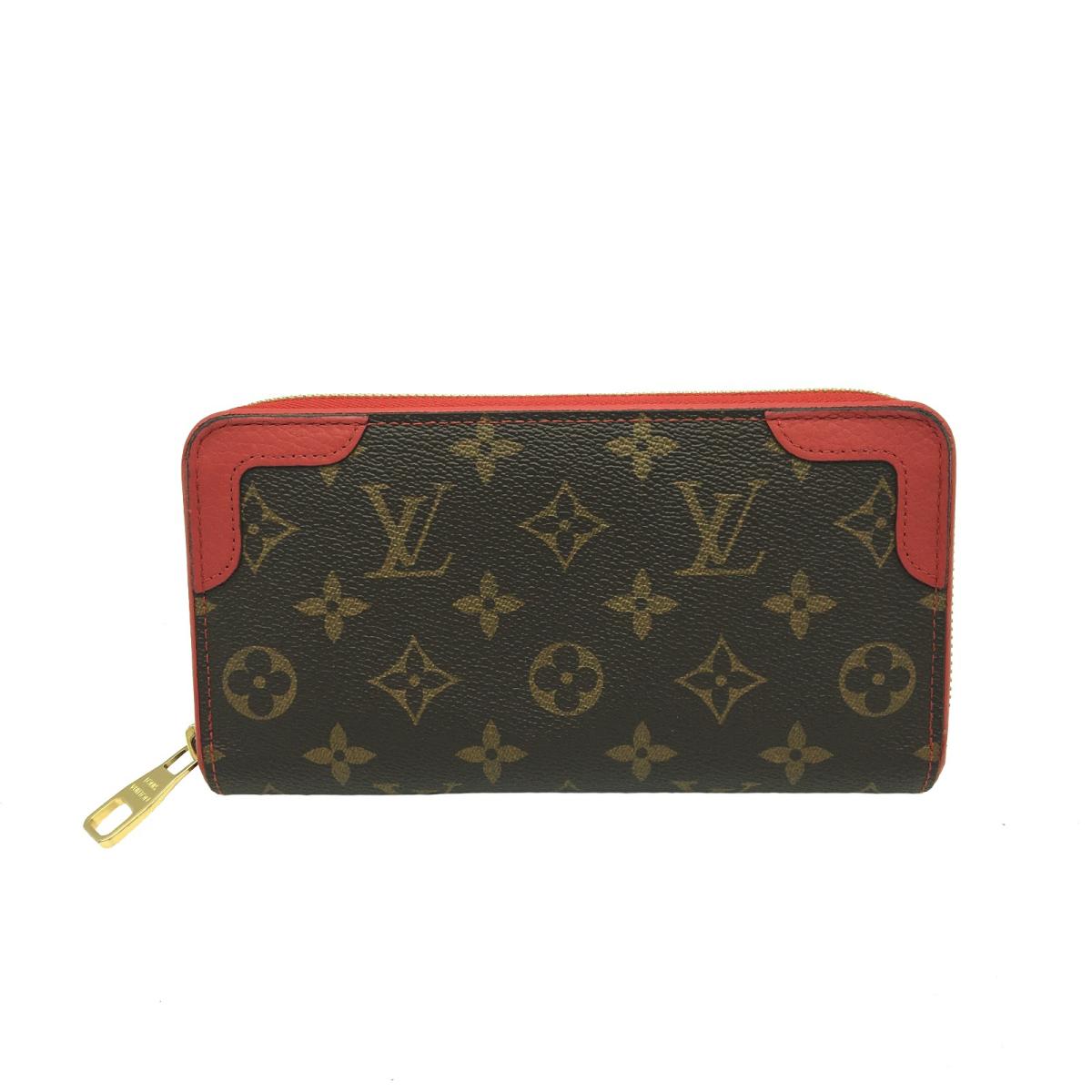 【楽天市場】LOUIS VUITTON(ルイ・ヴィトン)/ジッピー・ウォレット レティーロ 長財布 レディース/長財布/茶系/ゴールド金具