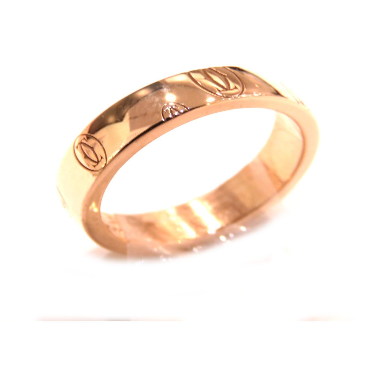 Cartier(カルティエ)/ハッピーバースデーリング　指輪　レディース/リング//K18PG(750)ピンクゴールド/【ランクA】/#53/13号【中古】