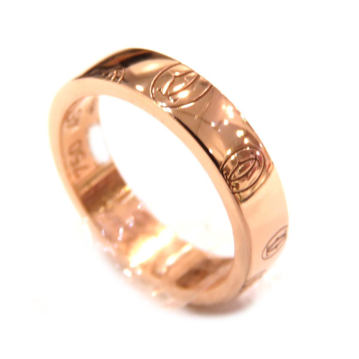 Cartier(カルティエ)/ハッピーバースデーリング　指輪　レディース/リング//K18PG(750)ピンクゴールド/【ランクA】/#53/13号【中古】