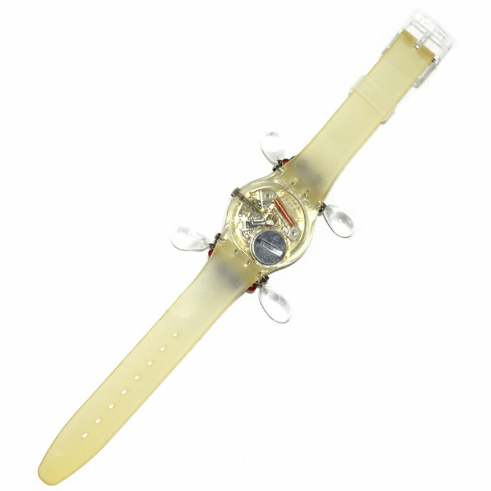 【楽天スーパーSALE★クーポン配布中！】【今だけ!!プレゼント付】スウォッチ 【SWATCH】CHANDELIER GZ125 REGULAR GENTLEMENS' シャンデリア　レギュラー メンズ デッドストック　DEAD STOCK 【新古品】クォーツ　QUARTZ 腕【中古】