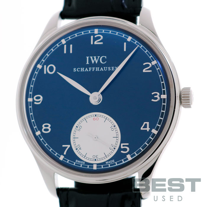 アイダブリューシー 【IWC】 ポルトギーゼ IW545404 メンズ ブラック ステンレススティー ...