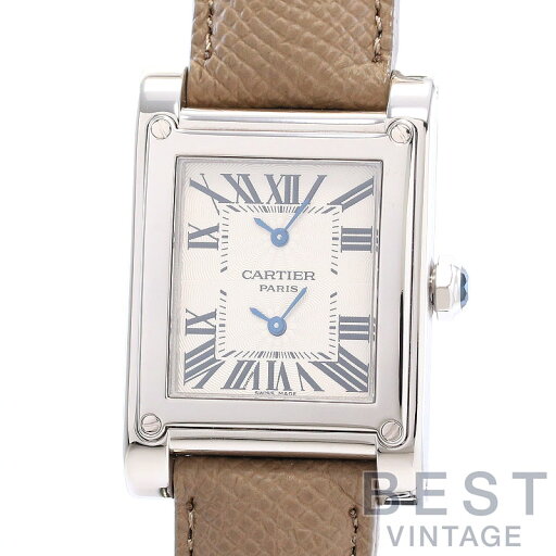 【OH済】 カルティエ 【CARTIER】 タンクアヴィスLM 2タイムゾーン W1534351 メンズ シルバー K18ホワイトゴールド 腕時計 時計 TANK A VIS LARGE MODEL DUAL TIME ZORN CPCP SILVER K18WG タンクアビスLM デュアルタイム【中古】 【OH済】 カルティエ 【CARTIER】 タンクアヴィスLM 2タイムゾーン W1534351 メンズ シルバー K18ホワイトゴールド 腕時計 時計 TANK A VIS LARGE MODEL DUAL TIME ZORN CPCP SILVER K18WG タンクアビスLM デュアルタイム【中古】