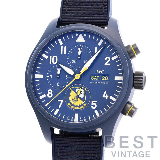 アイダブリューシー 【IWC】 パイロットウォッチクロノグラフ ブルーエンジェルス IW389109 メンズ ブルー セラミック 腕時計 時計 PILOT'S WATCH CHRONOGRAPH EDITION BLUE ANGELS BLUE CE 【中古】 アイダブリューシー 【IWC】 パイロットウォッチクロノグラフ ブルーエンジェルス IW389109 メンズ ブルー セラミック 腕時計 時計 PILOT'S WATCH CHRONOGRAPH EDITION BLUE ANGELS BLUE CE 【中古】