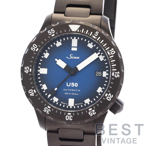 【お買い物マラソン限定クーポン配布中♪】ジン 【SINN】 ダイバーズウォッチ U50 U50.S.BS M メンズ ブルー ステンレススティール(ブラックPVD) 腕時計 時計 DIVING WATCH U50 BLUE SS(PVD) 【中古】【中古】 【お買い物マラソン限定クーポン配布中♪】ジン 【SINN】 ダイバーズウォッチ U50 U50.S.BS M メンズ ブルー ステンレススティール(ブラックPVD) 腕時計 時計 DIVING WATCH U50 BLUE SS(PVD) 【中古】【中古】
