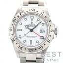 ロレックス 【ROLEX】 エクスプローラー2 16570 メンズ ホワイト ステンレススティール 腕時計 時計 EXPLORER 2 WHITE SS EX2 白文字盤..