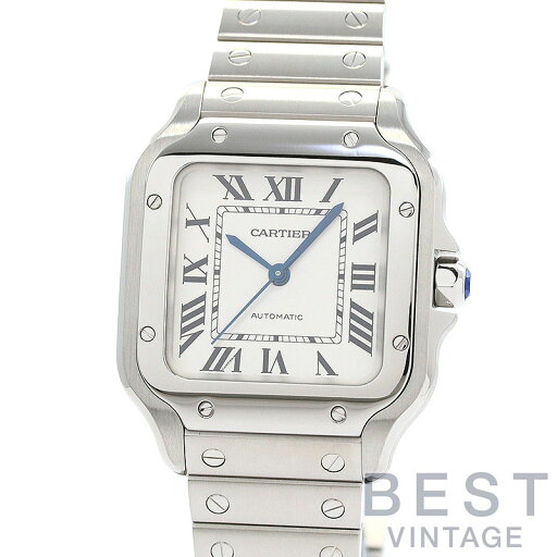 カルティエ 【CARTIER】 サントスドゥカルティエMM WSSA0029 メンズ シルバー オパライン ステンレススティール 腕時計 時計 SANTOS DE CARTIER MEDIUM MODEL SILVER OPALINE SS 【中古】 カルティエ 【CARTIER】 サントスドゥカルティエMM WSSA0029 メンズ シルバー オパライン ステンレススティール 腕時計 時計 SANTOS DE CARTIER MEDIUM MODEL SILVER OPALINE SS 【中古】