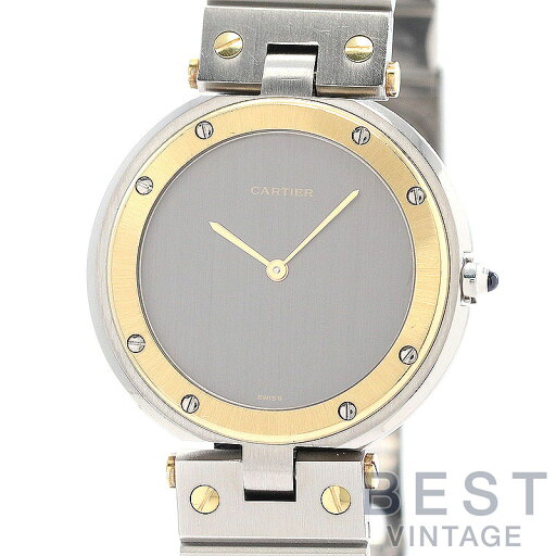 【OH済】 カルティエ 【CARTIER】 サントスヴァンドームLM 83041488 (81912) メンズ グレー ステンレススティール/K18イエローゴールド 腕時計 時計 SANTOS VENDOME LARGE MODEL GRAY SS/K18YG コンビ【中古】 【OH済】 カルティエ 【CARTIER】 サントスヴァンドームLM 83041488 (81912) メンズ グレー ステンレススティール/K18イエローゴールド 腕時計 時計 SANTOS VENDOME LARGE MODEL GRAY SS/K18YG コンビ【中古】