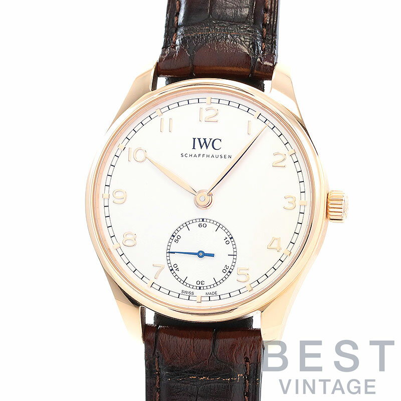 アイダブリューシー 【IWC】 ポルトギーゼオートマティック 40 IW358306 メンズ シルバー K18レッドゴールド 腕時計 時計 PORTUGIESER AUTOMATIC 40 SILVER K18RG 【中古】