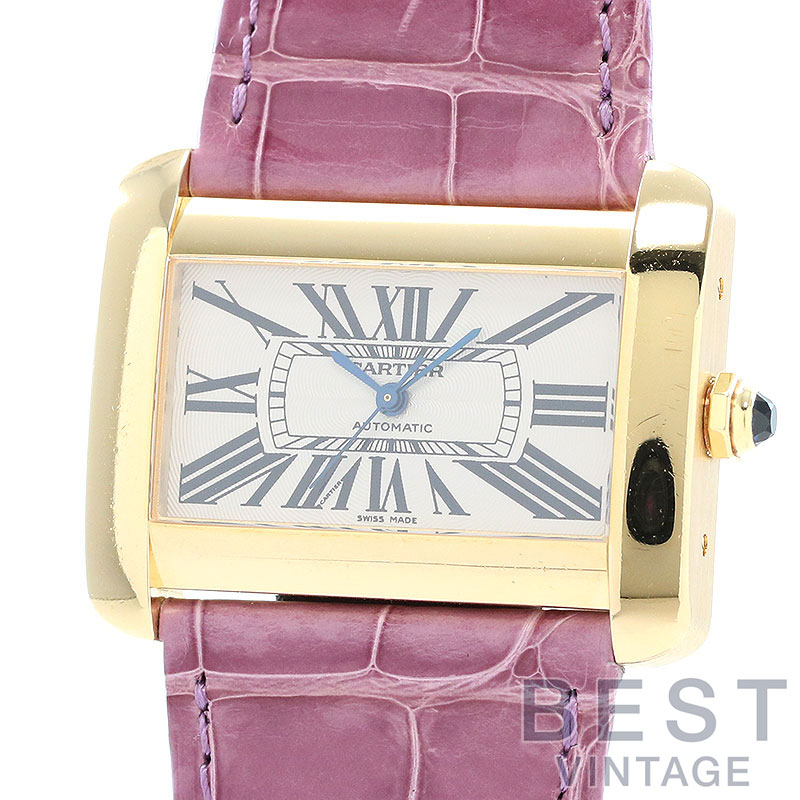 【OH済】 カルティエ 【CARTIER】 タンク ディヴァン LM W6300856 メンズ シル ...