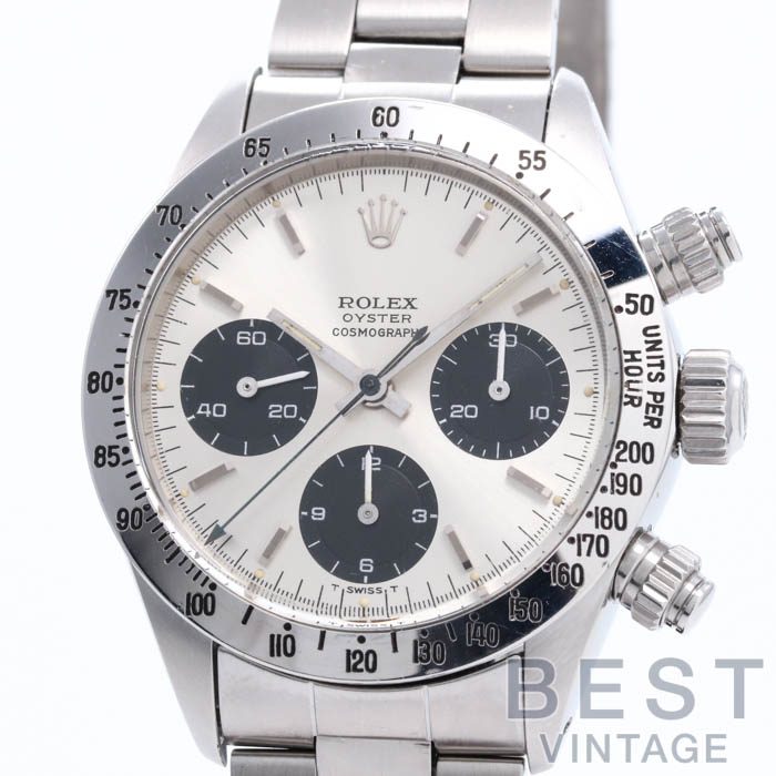 【OH済】 ロレックス 【ROLEX 】 コスモグラフ デイトナ 6265 メンズ シルバー ステンレススティール 腕時計 時計 COSMOGRAPH DAYTONA SILVER SS ヴィンテージ【中古】