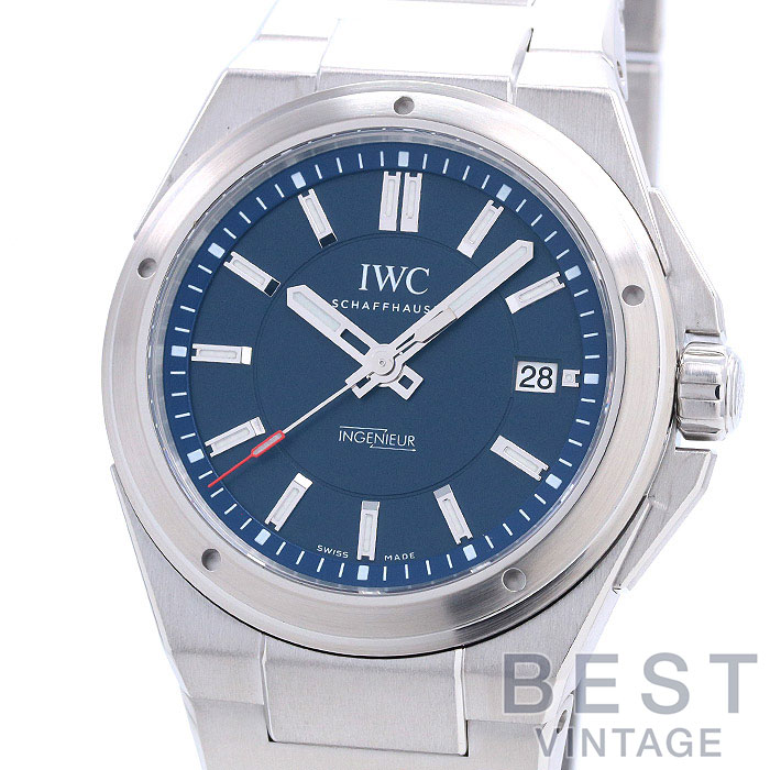 アイダブリューシー 【IWC】 インヂュニア オートマチック ローレウス スポーツフォーグッド IW323909 メンズ ブルー ステンレススティール 腕時計 INGENIEUR AUTOMATIC LAUREUS SPORT FOR GOOD FBLUE SS インターナショナルウォッチカンパニー インジュニア【中古】