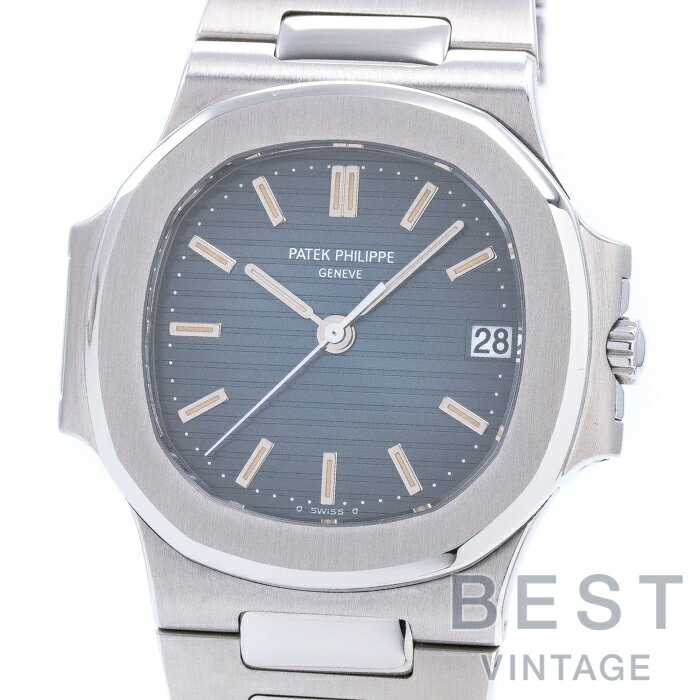 【OH済】パテックフィリップ 【PATEK PHILIPPE】 ノーチラス 3800/1A-011 メンズ ブルー ステンレススティール 腕時計 時計 NAUTILUS BLUE SS PP【中古】