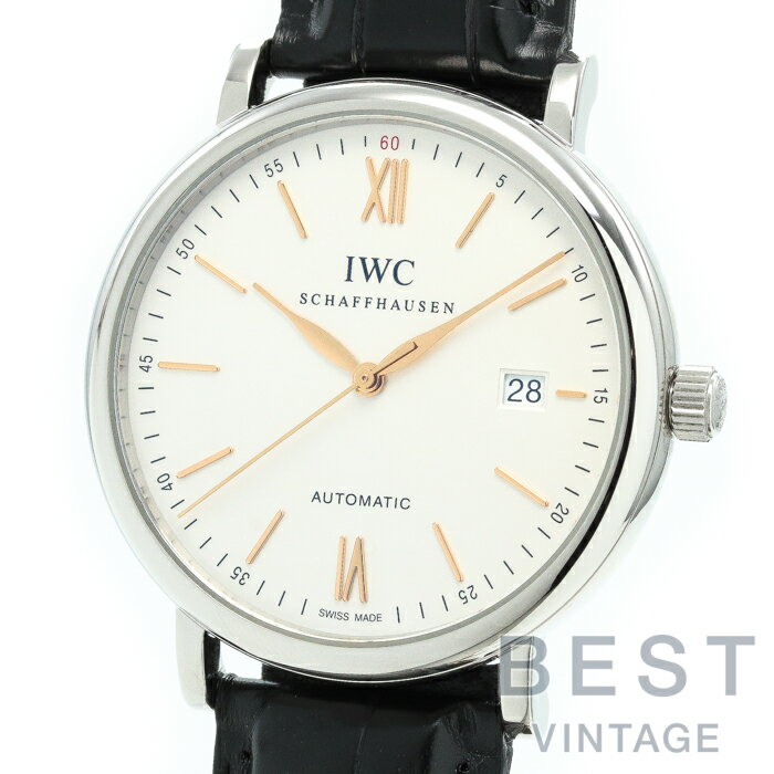 アイダブリューシー 【IWC】 ポートフィノ オートマティック IW356517 メンズ シルバー  ...