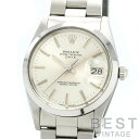 【OH済】 ロレックス 【ROLEX 】 オイスターパーペチュアルデイト 15000 メンズ シルバー ステンレススティール 腕時計 時計 OYSTER PERPETUAL DATE SILVER SS ヴィンテージ【中古】