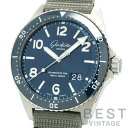 グラスヒュッテ オリジナル 【GLASHUTTE ORIGINAL】 SeaQパノラマデイト W13613028134 メンズ ブルー ステンレススティール 腕時計 時計 SeaQ PANORAMA DATE BLUE SS 【中古】