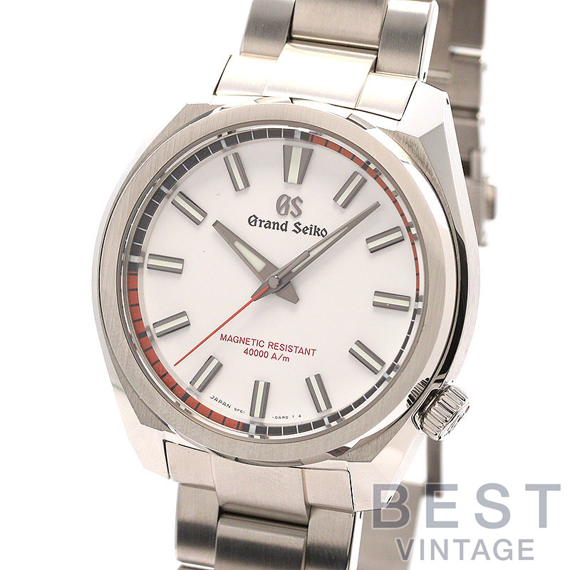 【お買い物マラソン限定クーポン配布中♪】グランドセイコー 【GRAND SEIKO】 スポーツコレクション 9Fクォーツ SBGX341 (9F61-0AN0) メンズ ホワイト ステンレススティール 腕時計 時計 SPORTS COLLECTION 9F QUARTZ WHITE SS GS【中古 【中古】