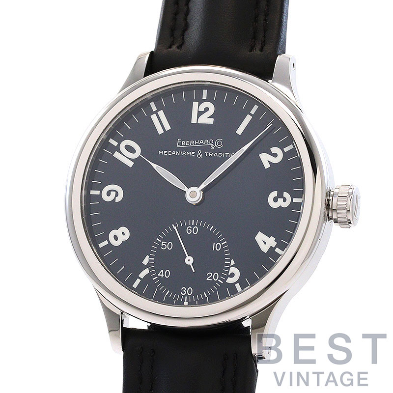 【お買い物マラソン限定クーポン配布中♪】エベラール 【EBERHARD】 トラベルセトロヴィトレ 21120.20 CP メンズ ブルー ステンレススティール 腕時計 時計 TRAVERSETOLO VITRE BLUE SS 【中古】【中古】