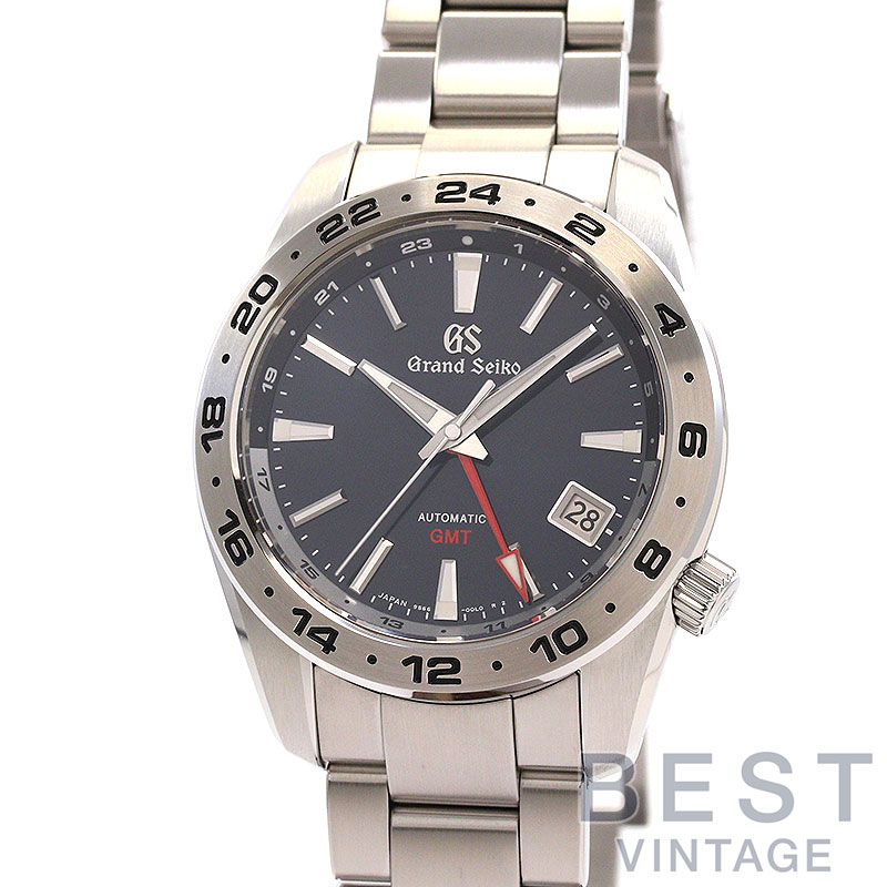 【お買い物マラソン限定クーポン配布中♪】グランドセイコー 【GRAND SEIKO】 スポーツコレクション 9Sメカニカル SBGM245 (9S66-00J0) メンズ ブルー ステンレススティール 腕時計 時計 SPORTS COLLECTION 9S MECHANICAL 【中古】
