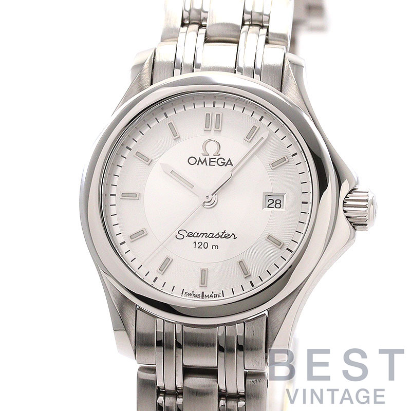【お買い物マラソン限定クーポン配布中♪】オメガ 【OMEGA】 シーマスター クォーツ 2571.32.00 レディース シルバー ステンレススティール 腕時計 時計 SEAMASTER 120M QUARTZ 26.8MM SILVER SS 【中古】【中古】