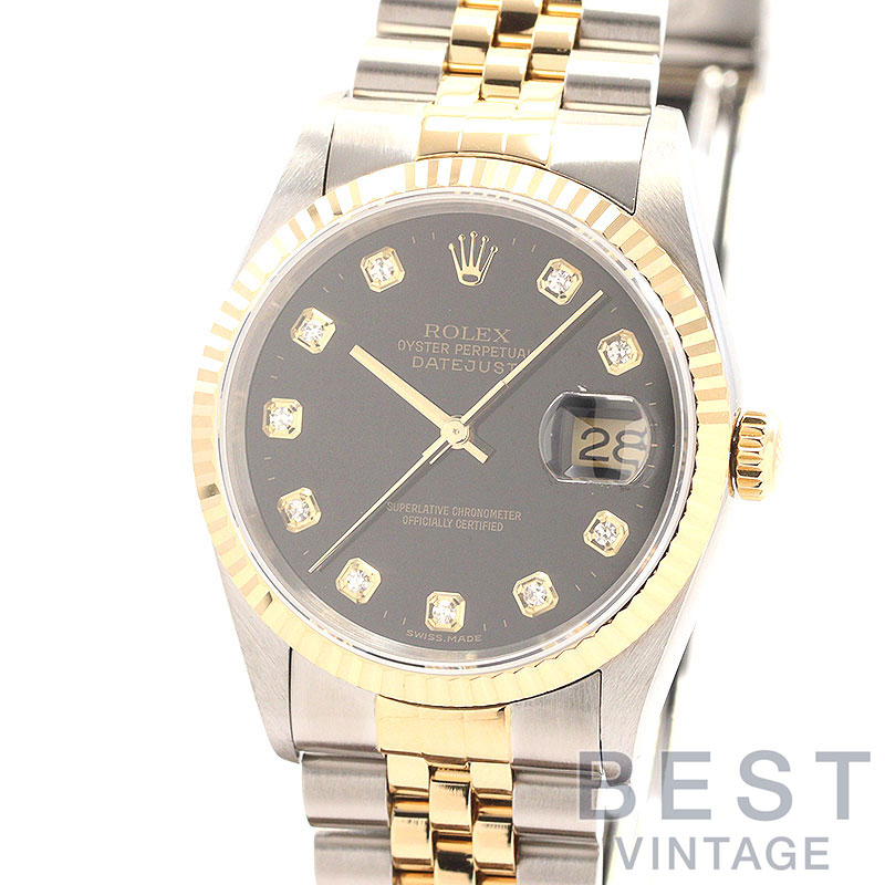 ロレックス ROLEX デイトジャスト 16233G T番(1996年頃製造
