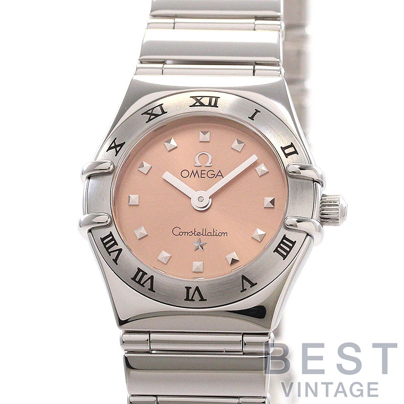 【お買い物マラソン限定クーポン配布中♪】オメガ 【OMEGA】 コンステレーション ミニ マイチョイス 1561.61.00 レディース ローズ ステンレススティール 腕時計 時計 CONSTELLATION MINI MY CHOICE 22.5MM ROSE SS 【中古【中古】