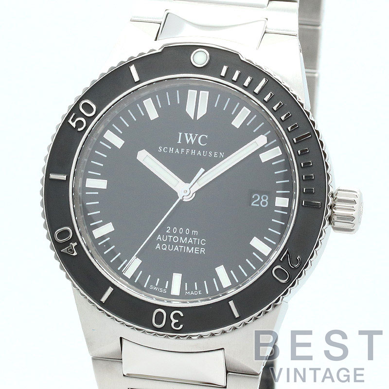 【OH済】アイダブリューシー 【IWC】 GSTアクアタイマー IW353602 (3536-002 ...