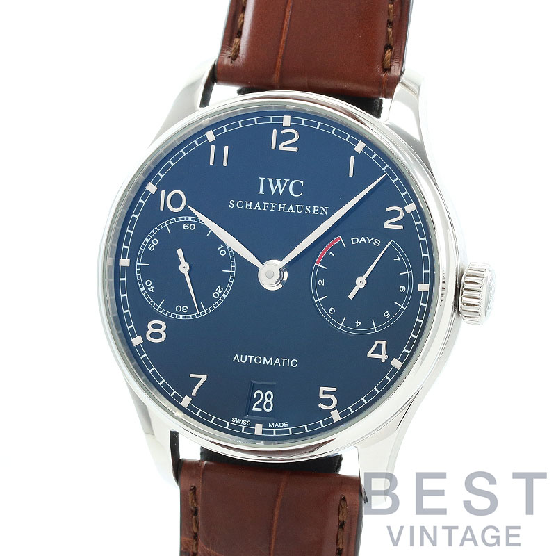 【OH済】 アイダブリューシー 【IWC 】 ポルトギーゼ オートマティック 7デイズ IW5001 ...