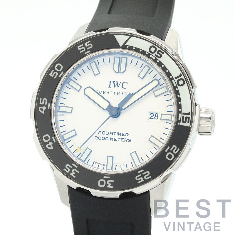 【OH済】 アイダブリューシー 【IWC 】 アクアタイマー オートマティック 2000 IW356 ...