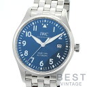 【OH済】 アイダブリューシー 【IWC 】 パイロットウォッチ マーク18 プティプランス IW327016 メンズ ブルー ステンレススティール 腕時計 時計 PILOT’S WATCH MARK XVIII EDITION “LE PETIT PRINCE” BLUE SS インターナショナルウォッチカンパニー【中古】