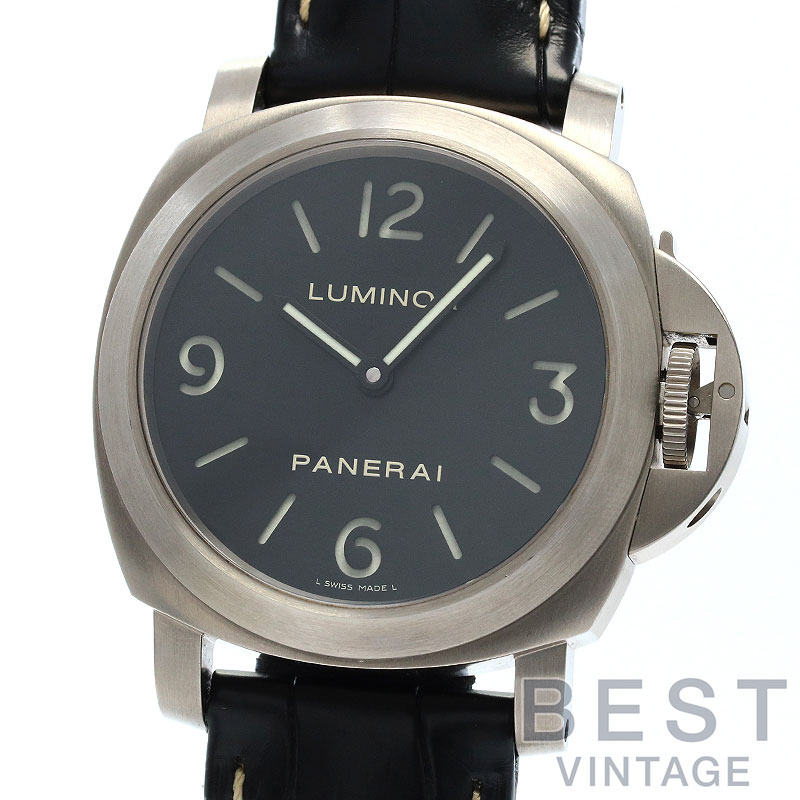 【OH済】 オフィチーネ パネライ 【OFFICINE PANERAI】 ルミノール ベース PAM ...