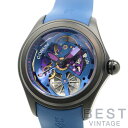 【毎月1日はワンダフルデー☆24h限定クーポン配布!】コルム 【CORUM】 バブル 47 スケルトン L082/03166 メンズ ブルー ステンレススティール 腕時計 時計 BUBBLE 47 SKELETON BLUE SS 【中古】【中古】(2)