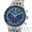 ブライトリング 【BREITLING 】 ナビタイマー B01 クロノグラフ 41 AB0139241C1A1 メンズ ブルー ステンレススティール 腕時計 時計 NAVITIMER B01 CHRONOGRAPH 41 BLUE SS 【中古】