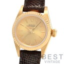 yOHρz bNX yROLEXz ICX^[p[y`A 67198 fB[X VpS[h K18CG[S[h rv v OYSTER PERPETUAL CHAMPAGNE GOLD K18YG yÁz