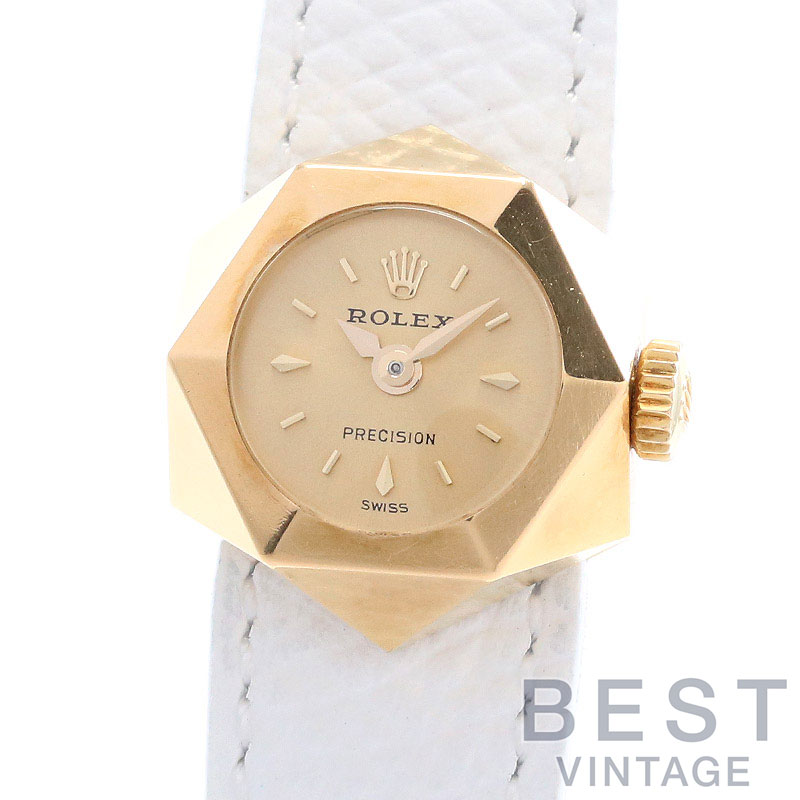 【OH済】 ロレックス 【ROLEX】 カメレオン 2010 CHAMELEON レディース シャンパンゴールド K18イエローゴールド 腕時計 時計 CHAMELEON CHAMPAGNE GOLD K18YG ヴィンテージ【中古】