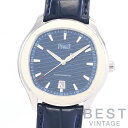 ピアジェ 【PIAGET】 ポロS デイト G0A43001(P11268) メンズ ブルー ステンレススティール 腕時計 時計 POLO S DATE BLUE SS 【中古】