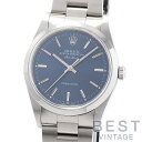 ロレックス 【ROLEX】 オイスターパーペチュアル エアキング 14000 メンズ ブルー ステンレススティール 腕時計 時計 OYSTER PERPETUAL AIRKING BLUE SS 青文字盤【中古】