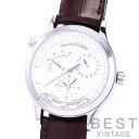 【OH済】 ジャガールクルト 【JAEGER-LECOULTRE】 マスタージオグラフィーク Q1428420 (142.8.92) メンズ シルバー ステンレススティール 腕時計 時計 MASTER GEOGRAPHIC SILVER SS JLC【中古】