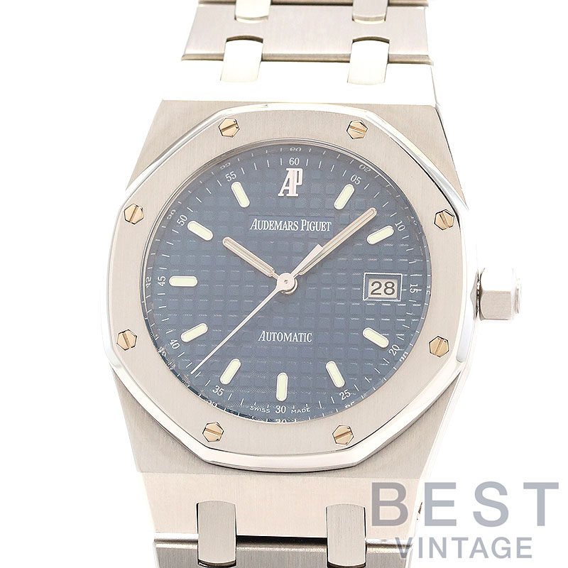 オーデマピゲ 【AUDEMARS PIGUET】 ロイヤルオーク 15000ST.OO.0789ST.06 メンズ ブルー ステンレススティール 腕時計 時計 ROYAL OAK BLUE SS AP オーディマピゲ【中古】